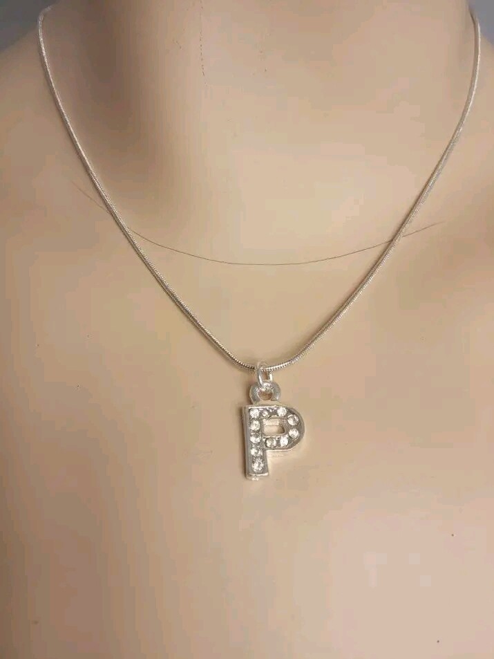 Necklace with alphabet charms