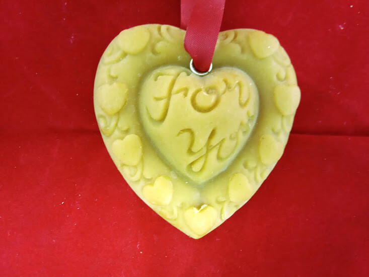 Pure Beeswax sachet, decorative, handmade