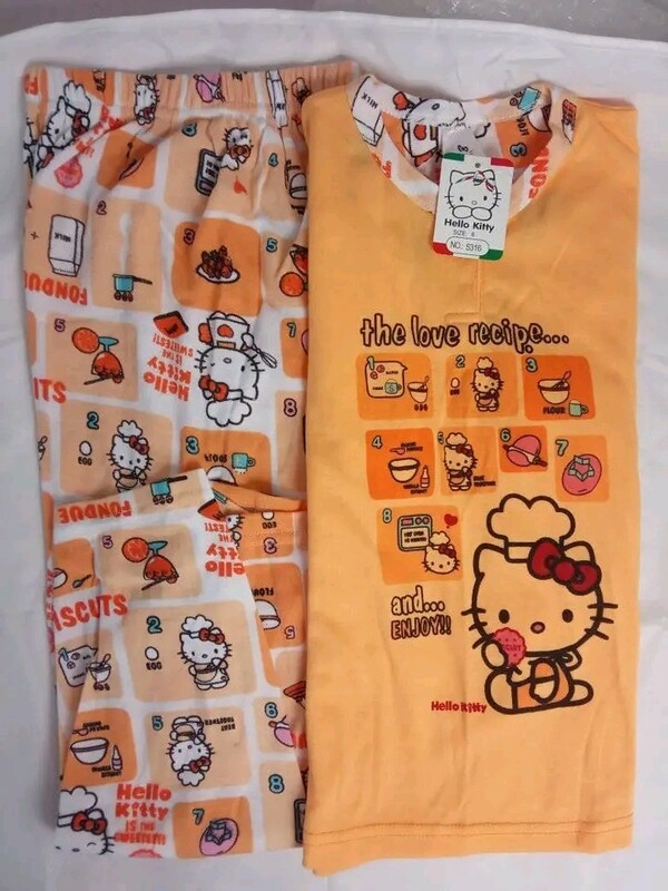 100% Cotton girl' s pajamas, Flannel inside