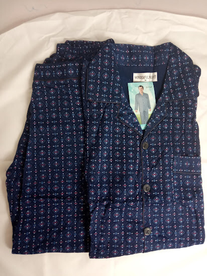 100% Cotton men' s pajamas