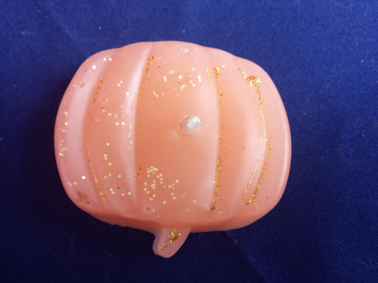 Pumpkin candle
