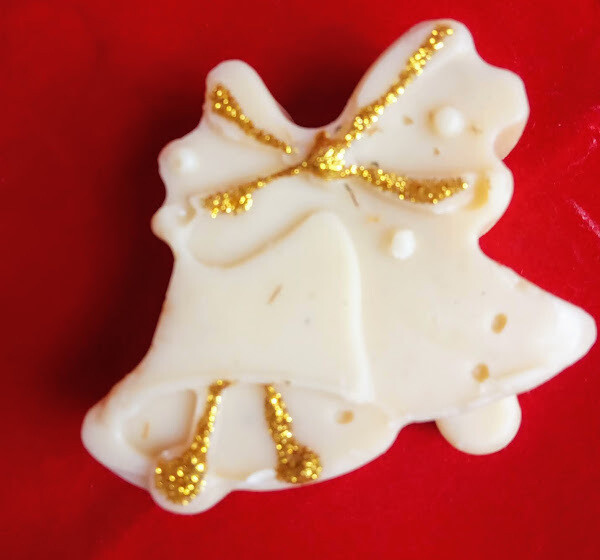Beeswax melt-sachet with glitter
