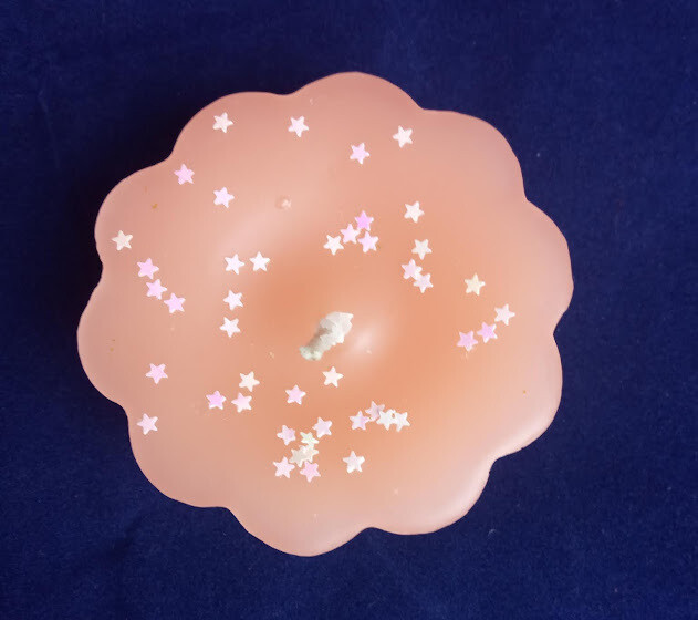 Handmade decorative candle