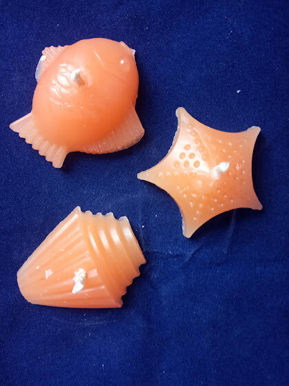 Set of 3 small candles