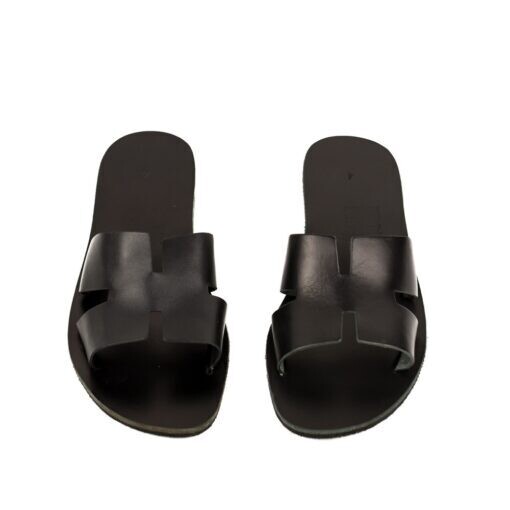 Leather men's sandals