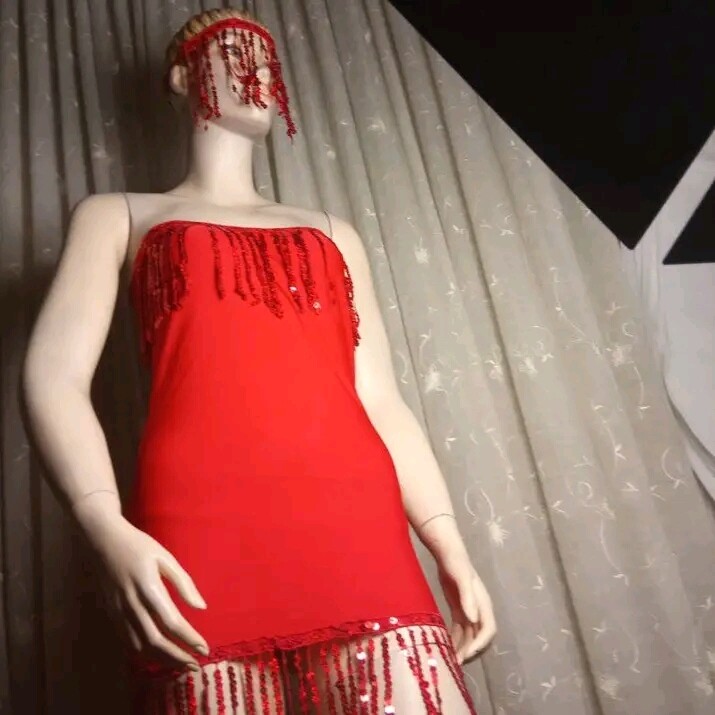 Sexy red set, size small