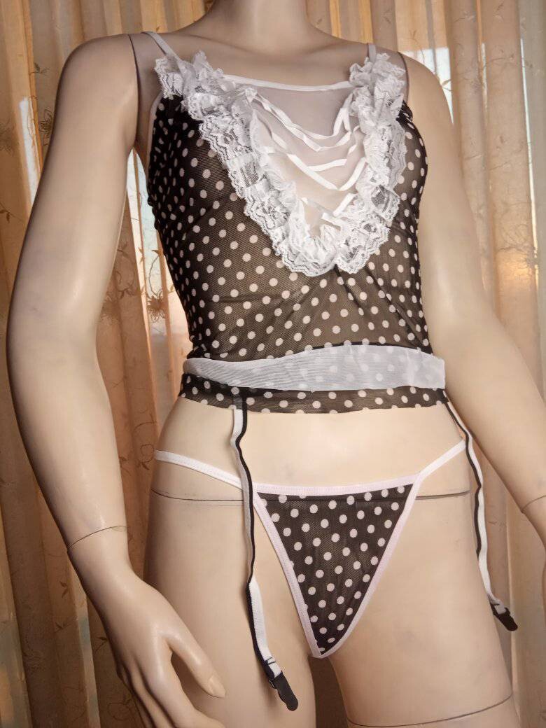 Sexy lingerie set, size small
