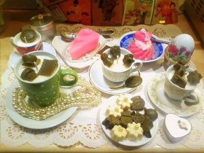 Soy wax melts and candles