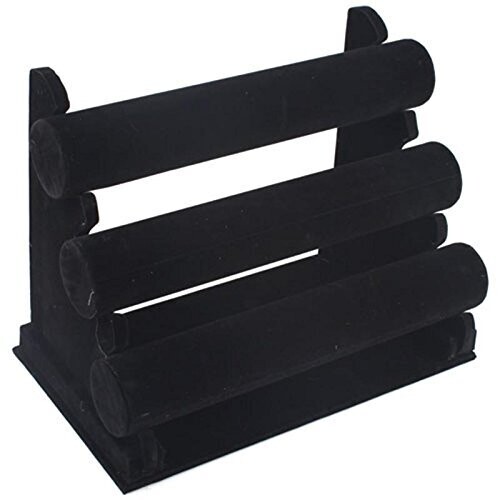 TRIPLE STAND BRACELET-WATCH-JEWELRY DISPLAY BASE