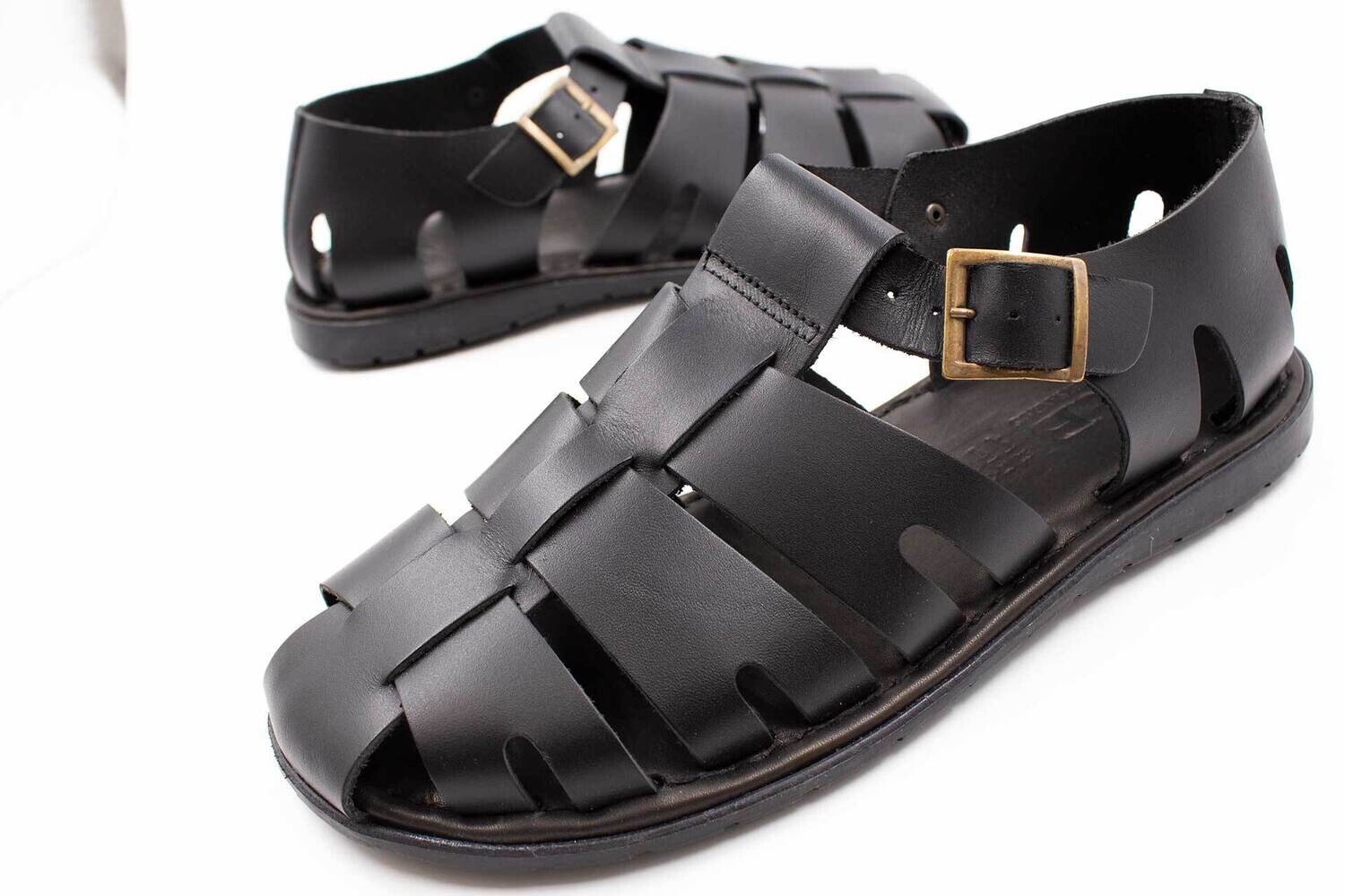 ​Greek handmade Roman leather sandals for men