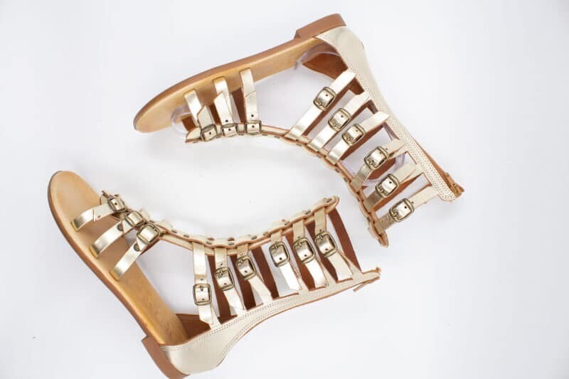 Women's handmade leather sandals