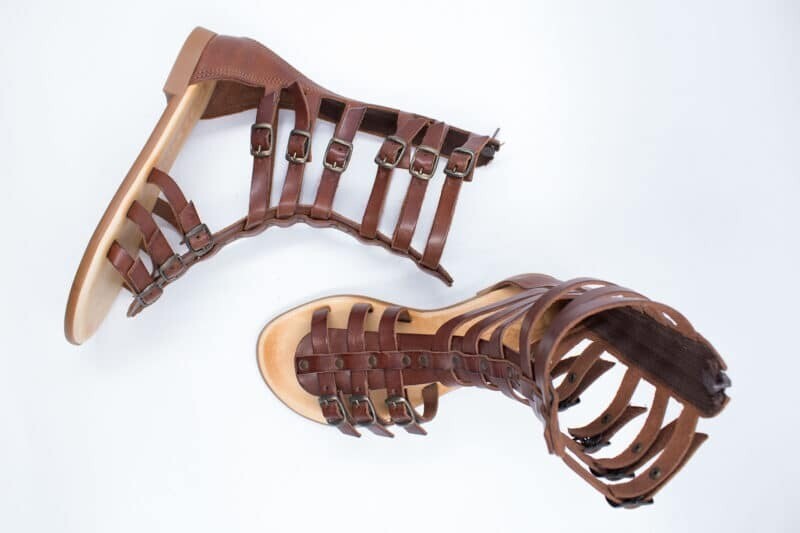 Women's handmade leather sandals