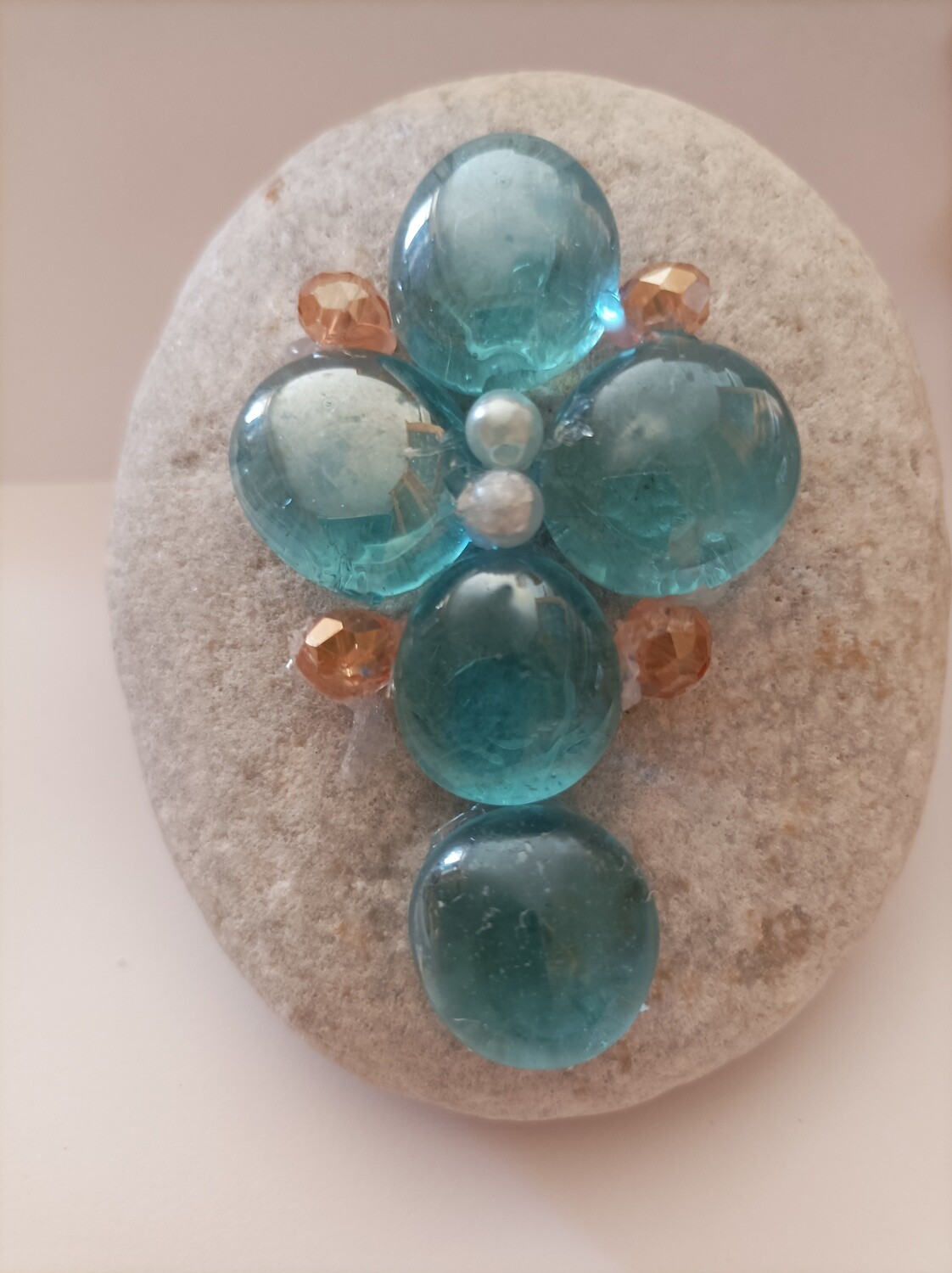 Sea stone with cross