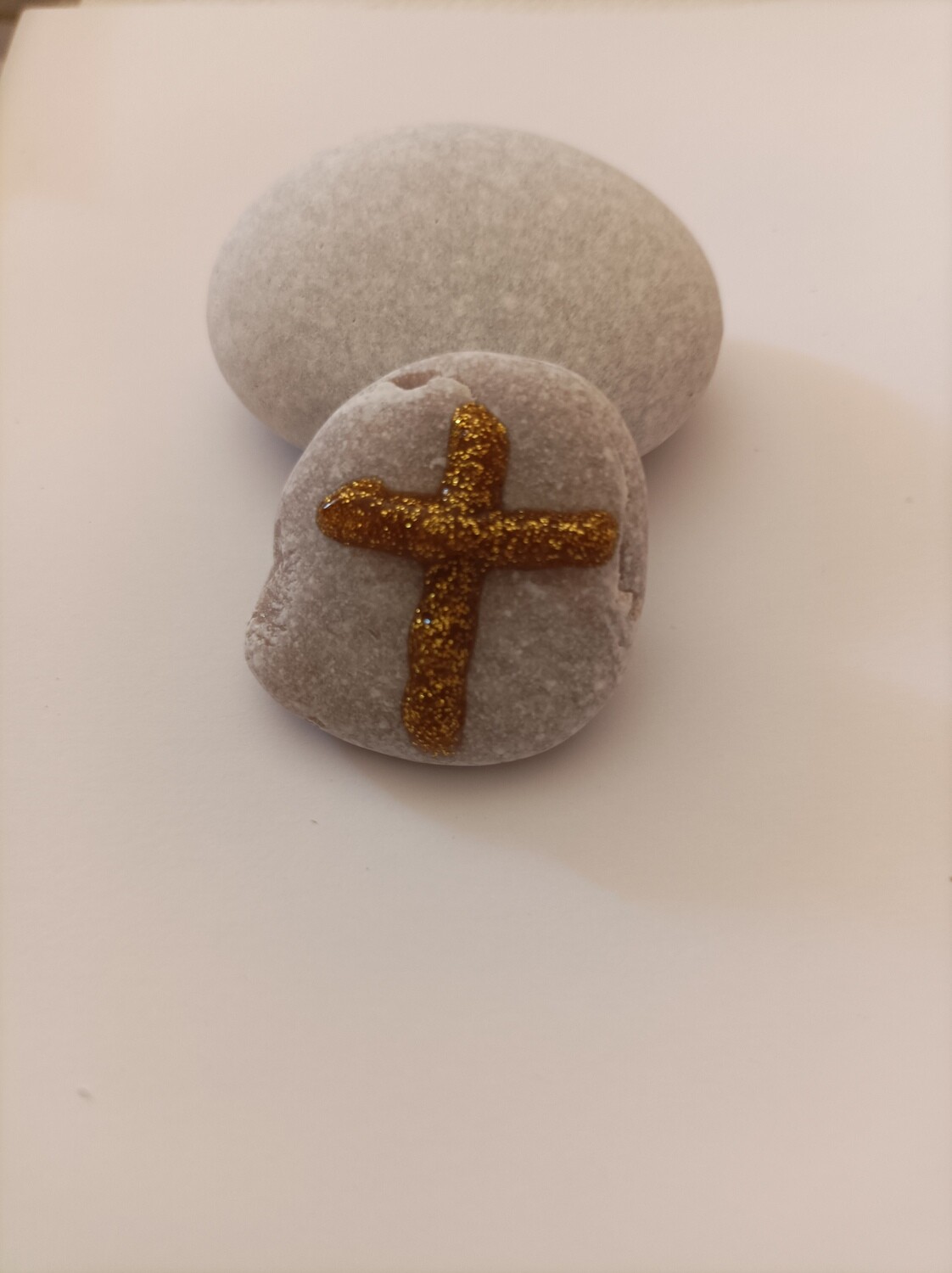Sea stone with cross