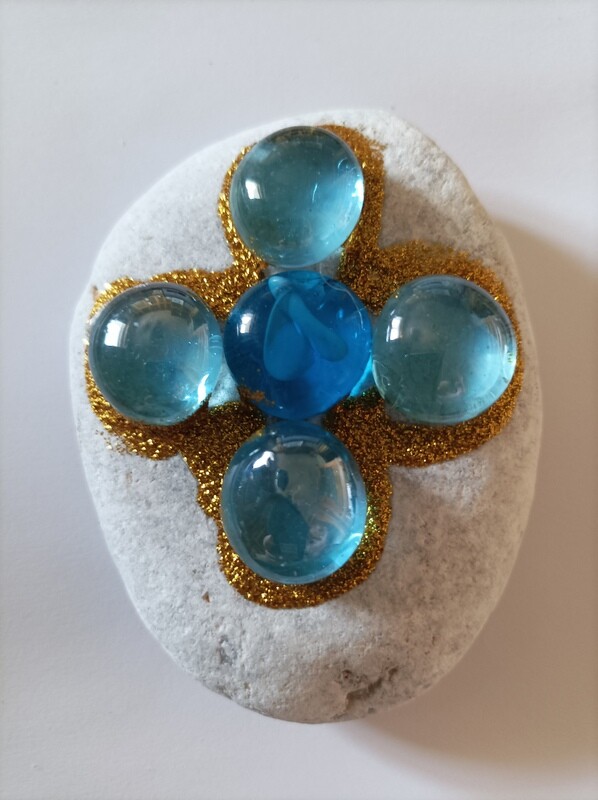 Sea stone with cross