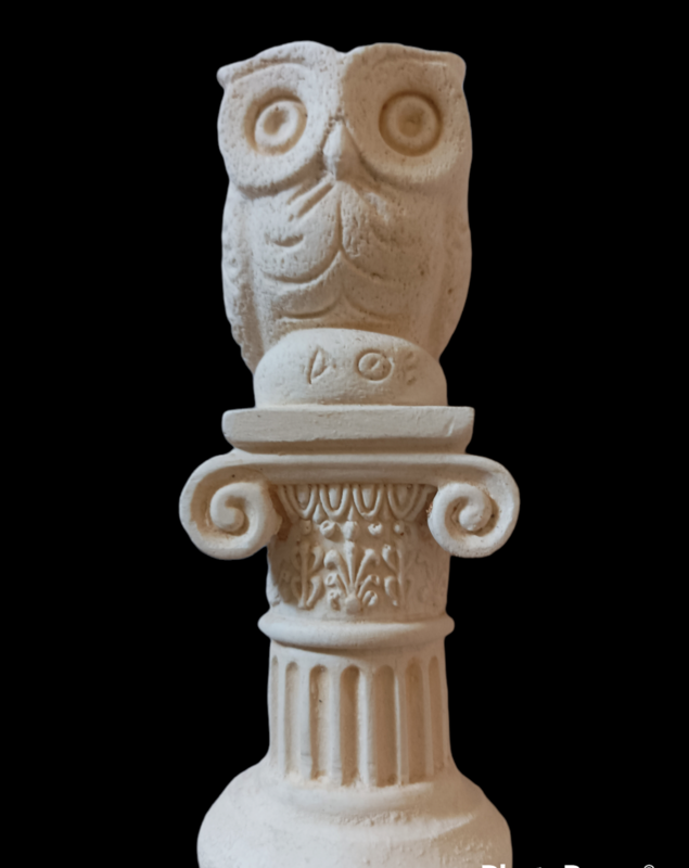 Statue inspired from ancient Greece, 12x4.5cm