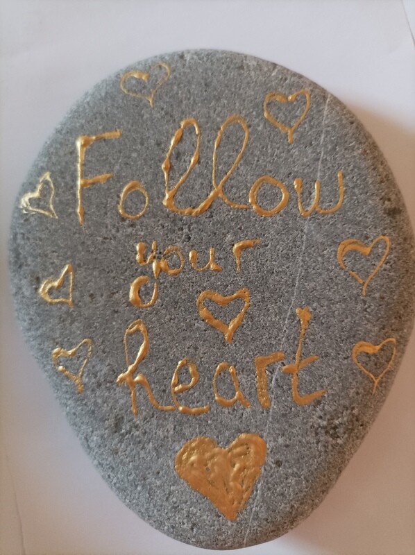 Big sea stone, 11x14cm