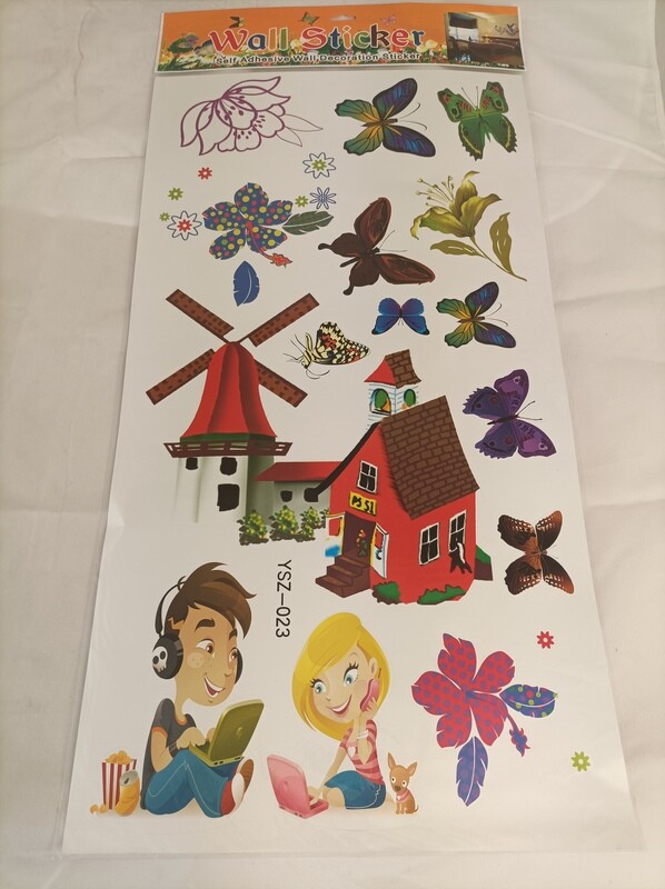 Wall decor, stickers, 60x33cm