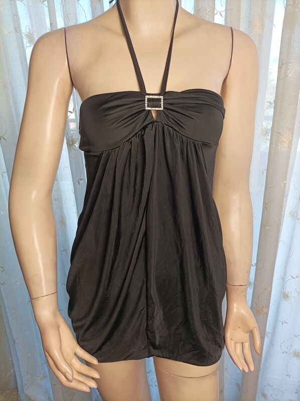Sexy mini dress-blouse,size small