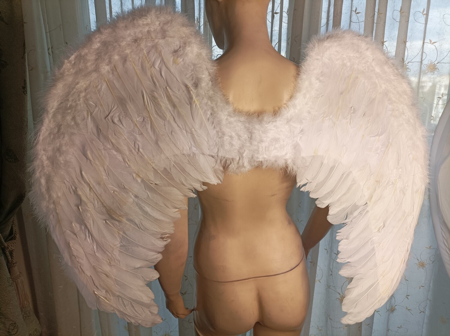 White angel Wings, Large