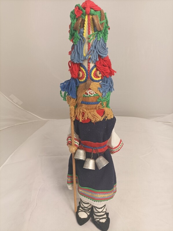 Doll in traditional bulgarian costume, 45cm height