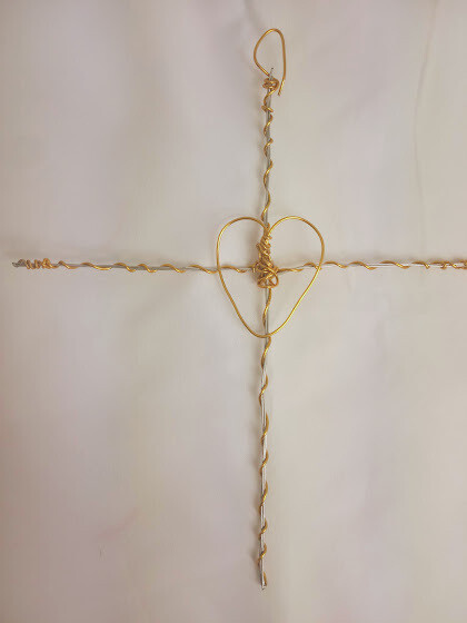 Unique handmade decorative big cross