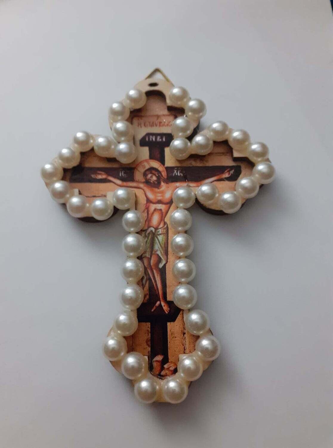 Handmade decorative cross