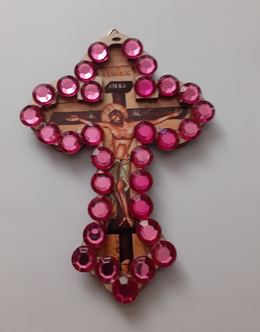 Handmade decorative cross