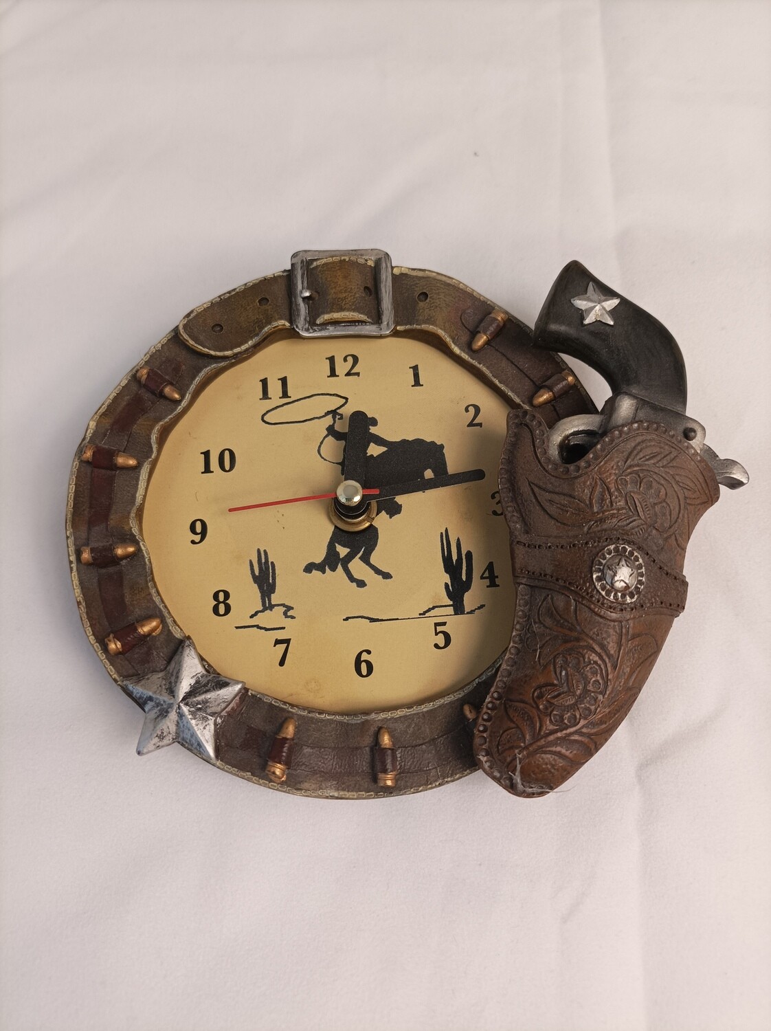 Vintage 80s Clock, 15x14cm