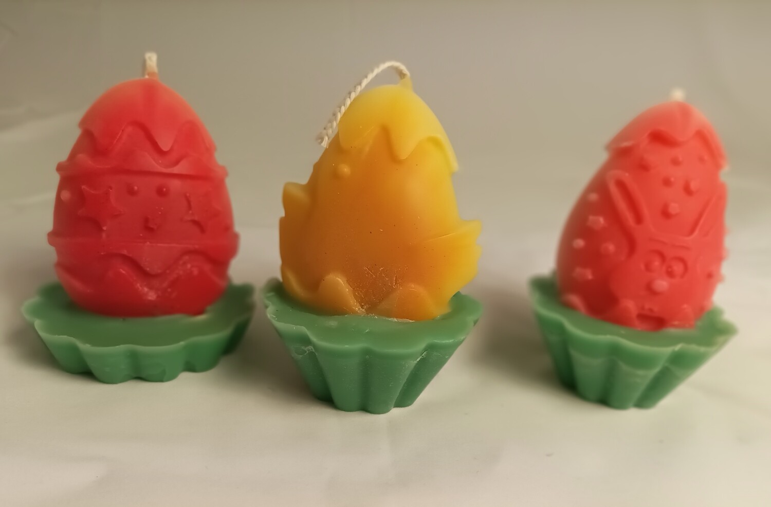Set of 3 Easter candles