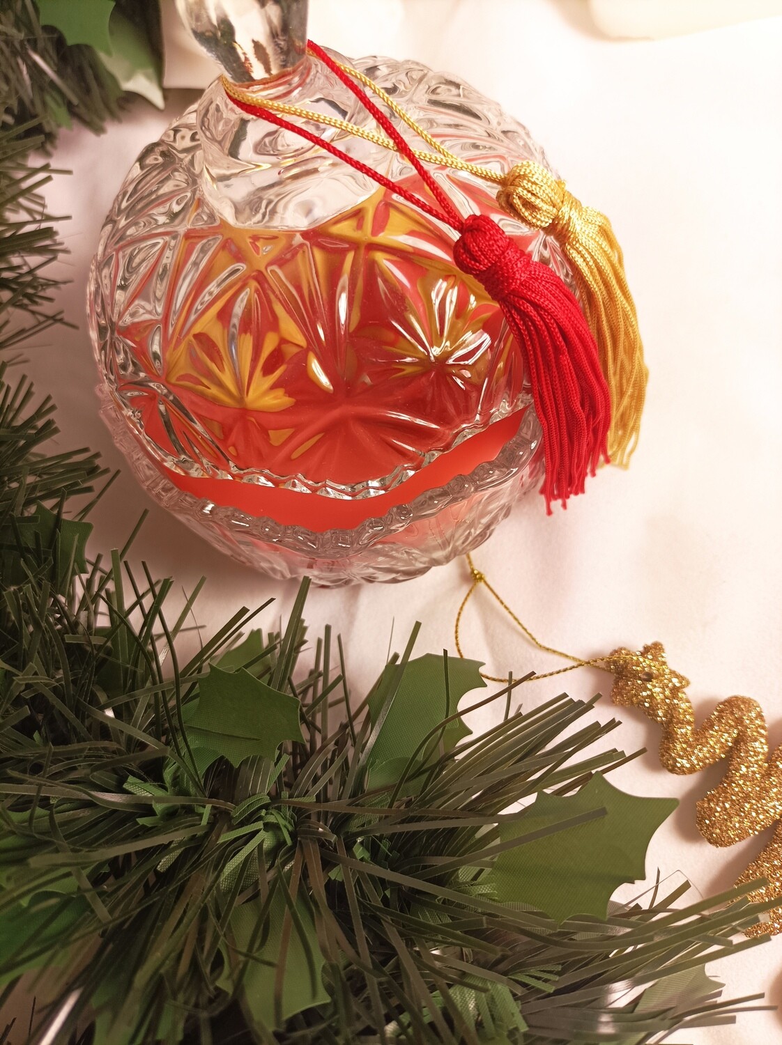Luxury Christmas candle in jar