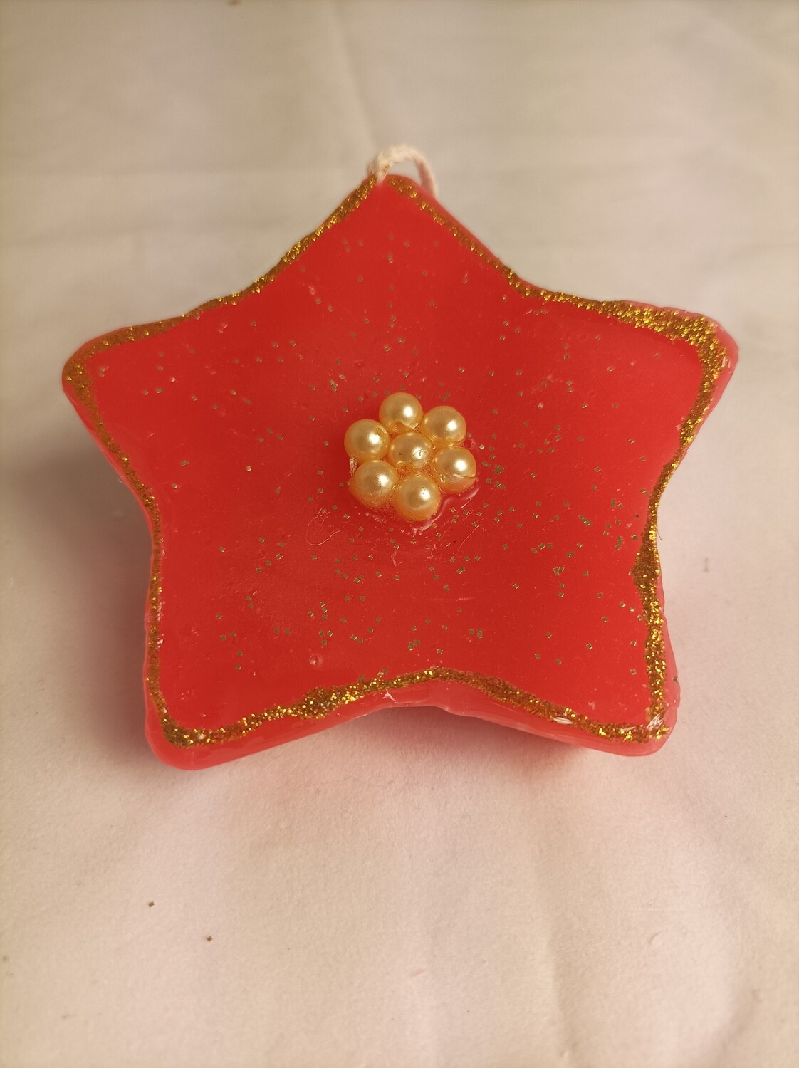 Big star festive candle