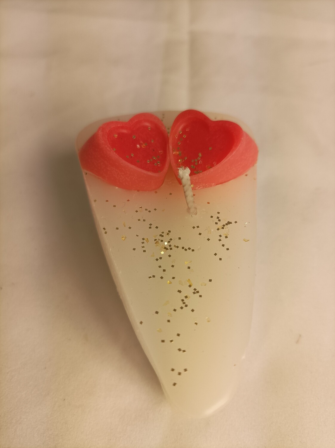 Valentine cake candle