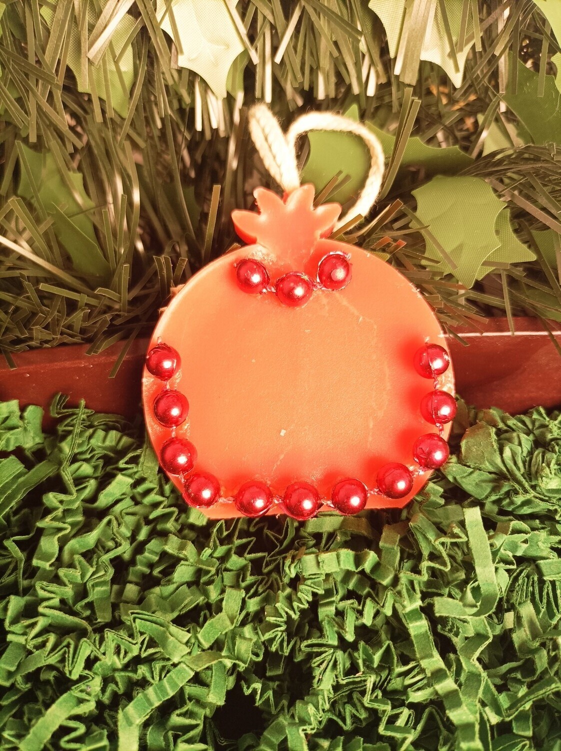 Pomegranate candle