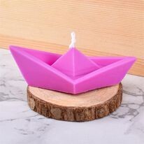 Paper Boat Candle, 8.6x3cm