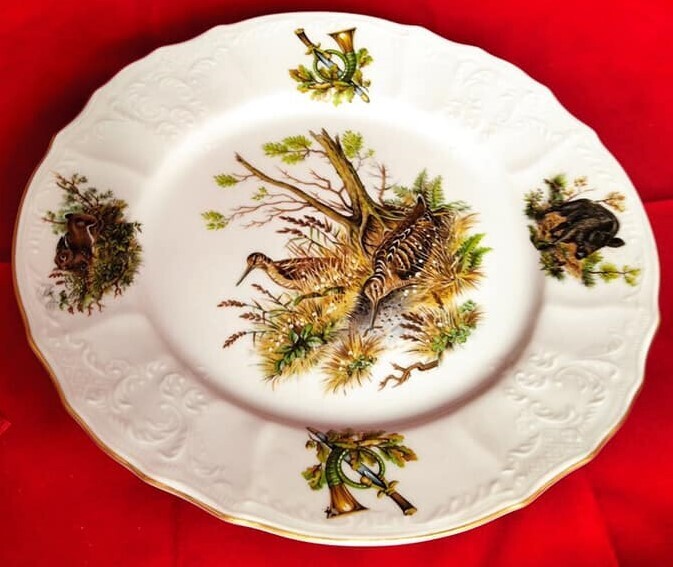 Decorative plater, 25cm diameter, for the wall