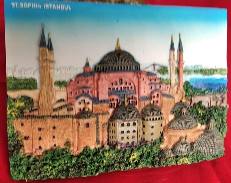 Frame souvenir from Istanbul, 12x16cm