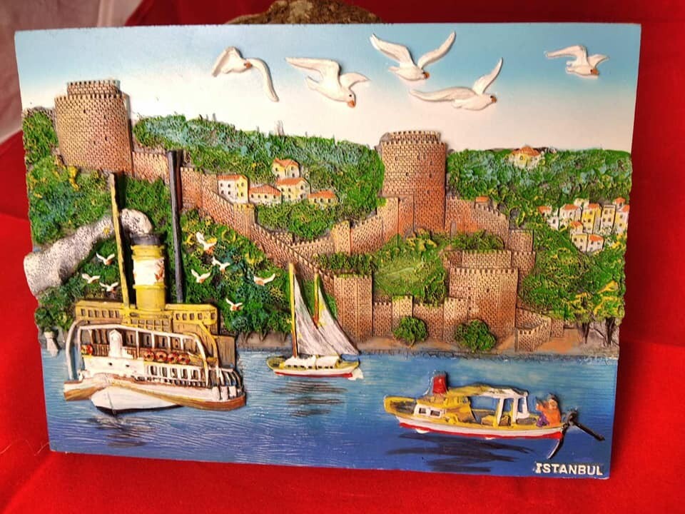 Frame souvenir from Istanbul, 12x16cm