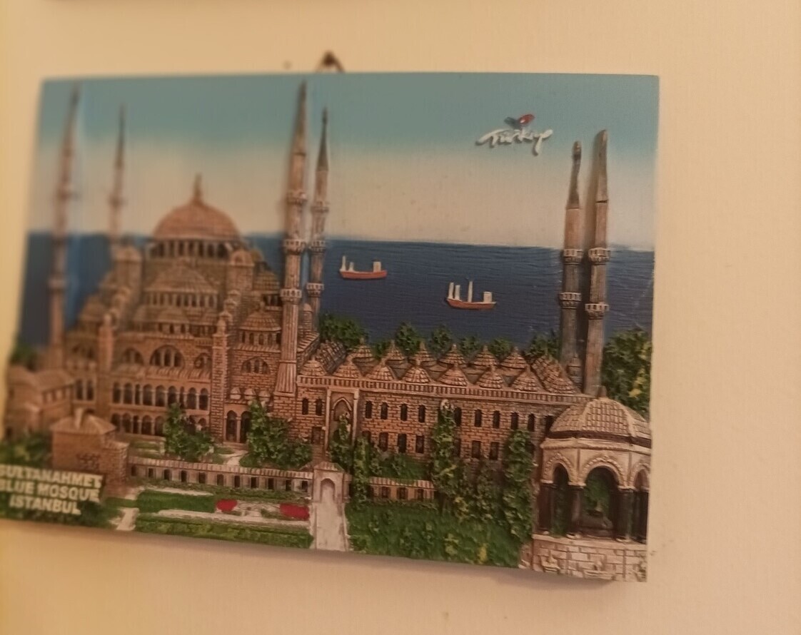 Frame souvenir from Istanbul, 12x16cm