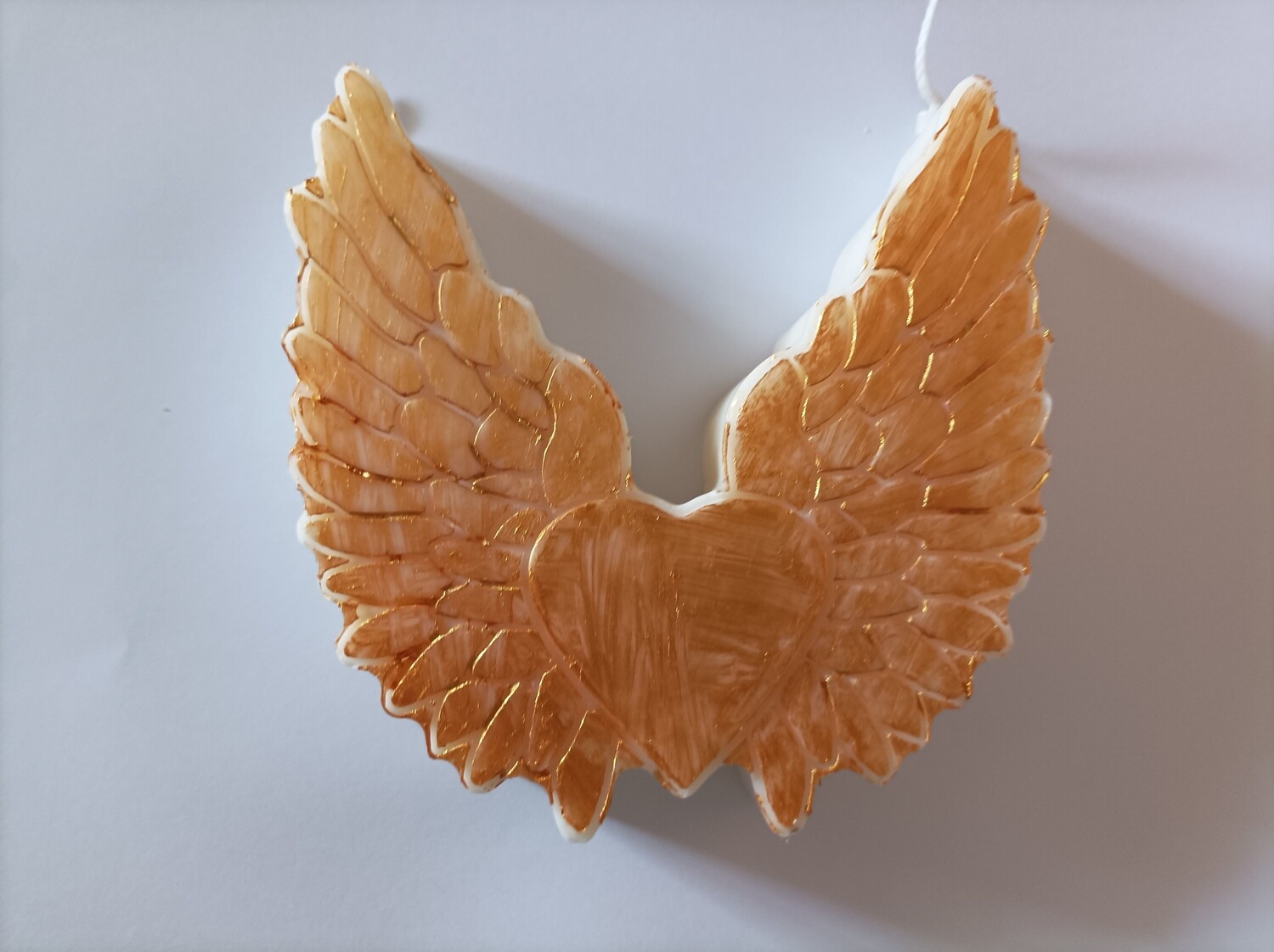 Handmade Soy golden decorative candle