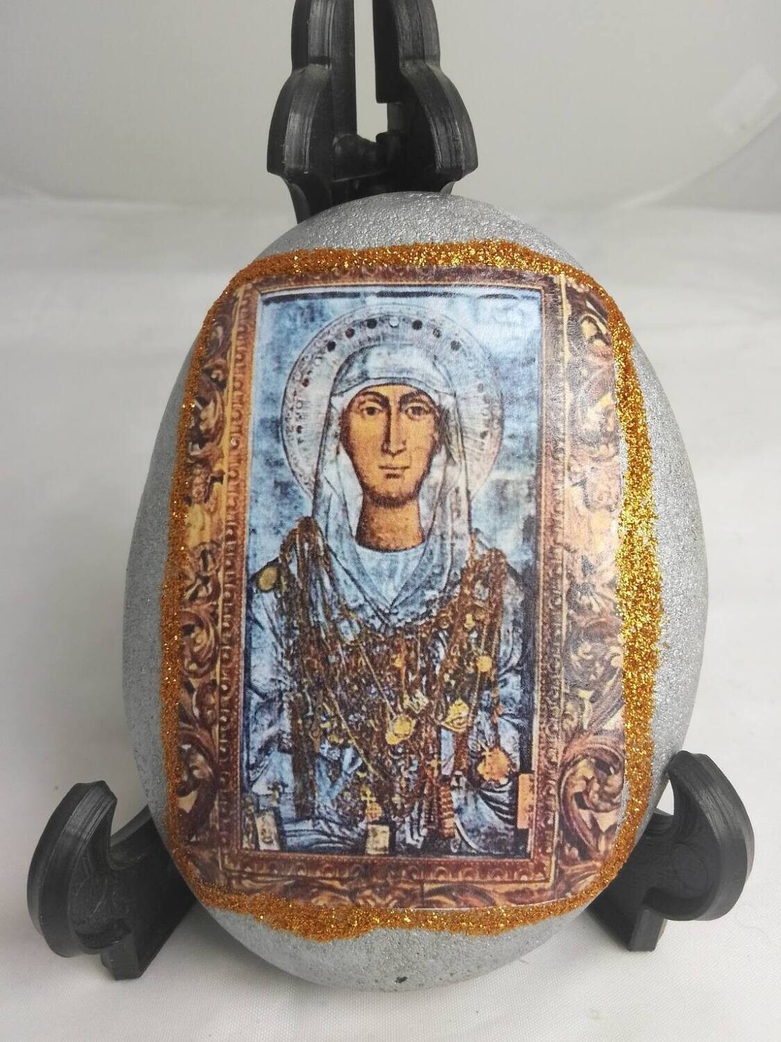 Saint Mavra at a sea stone