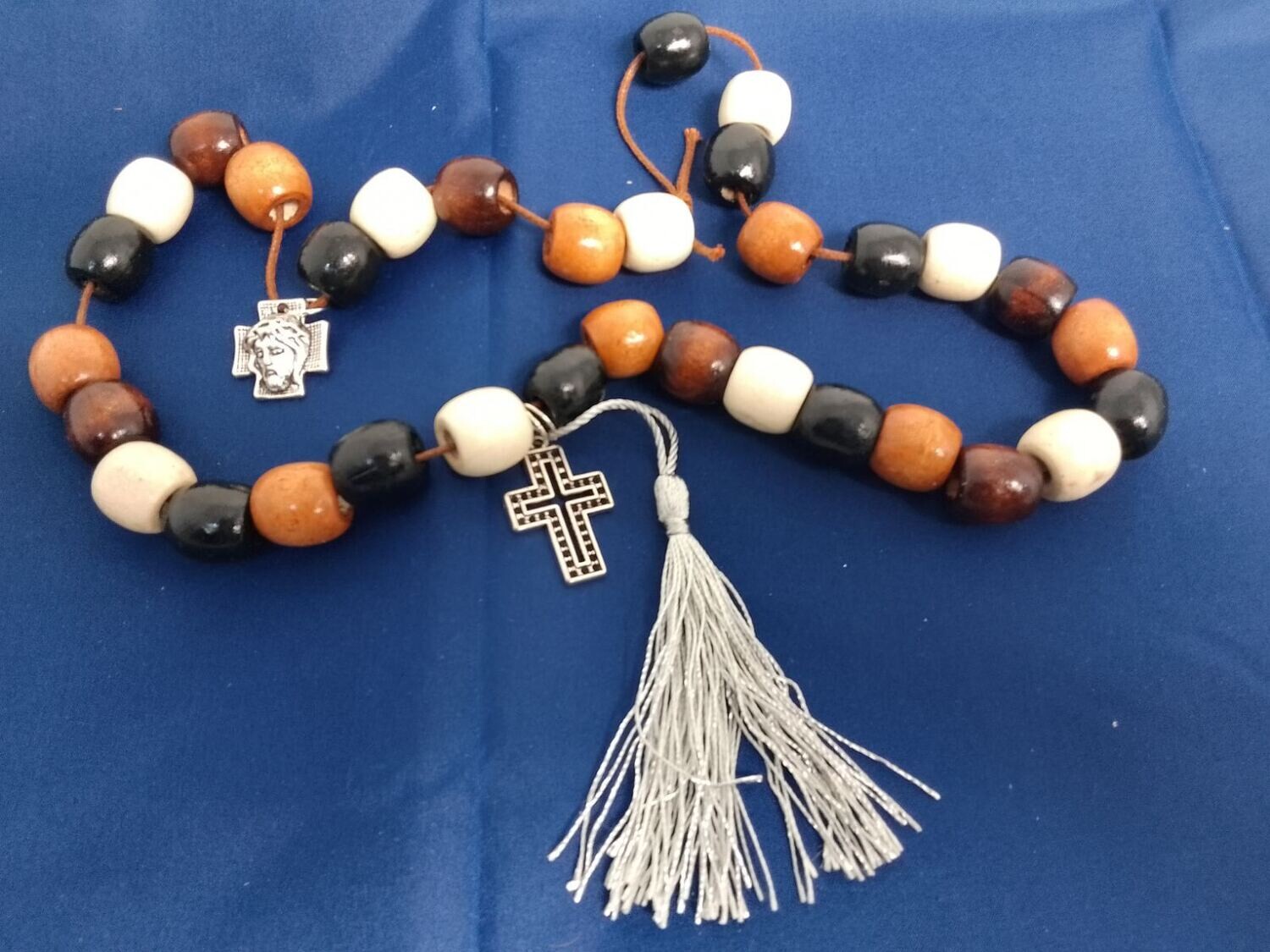 Handmade Christian' s prayer cord, rosary