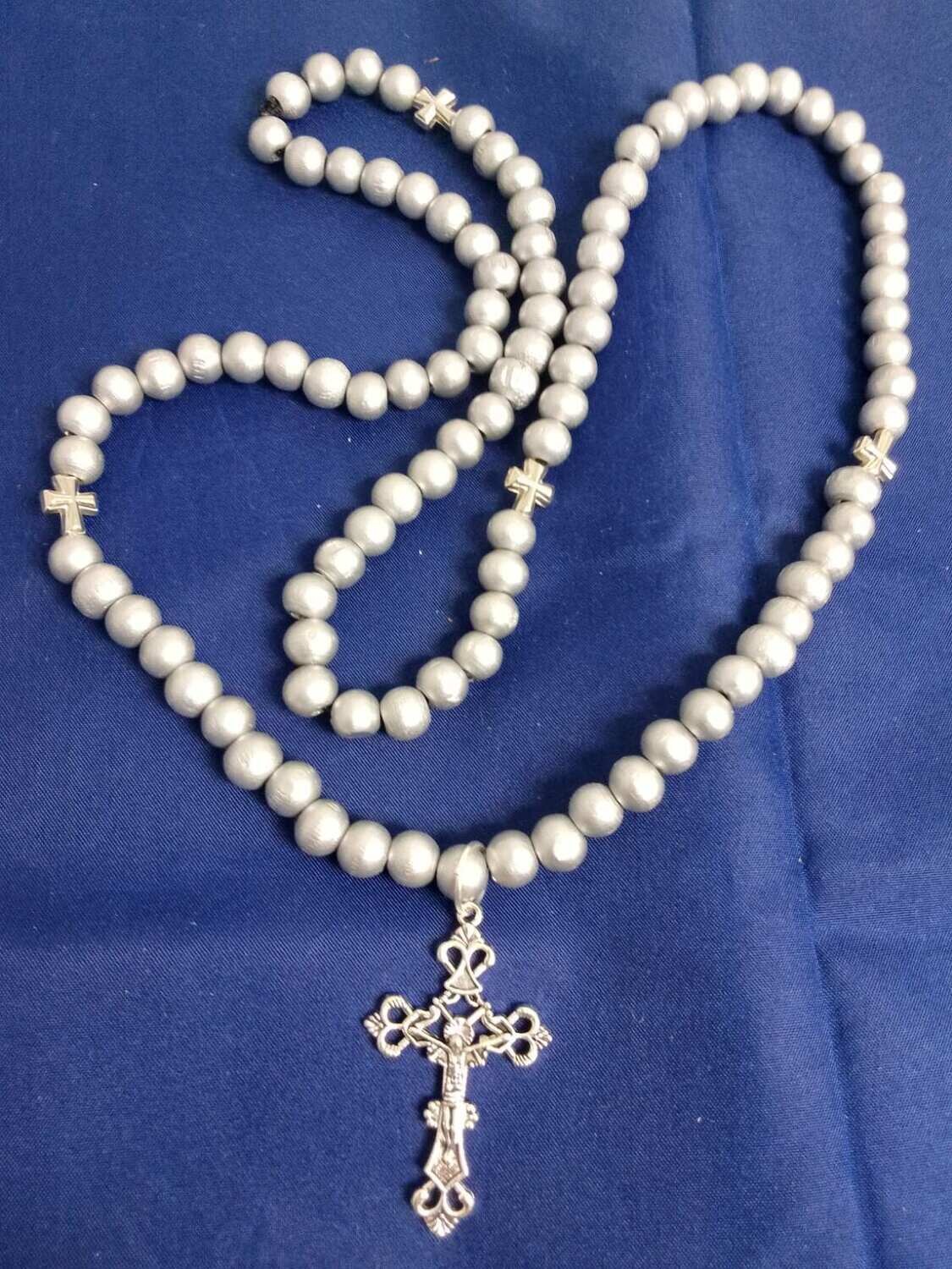 Handmade Christian' s prayer cord, rosary