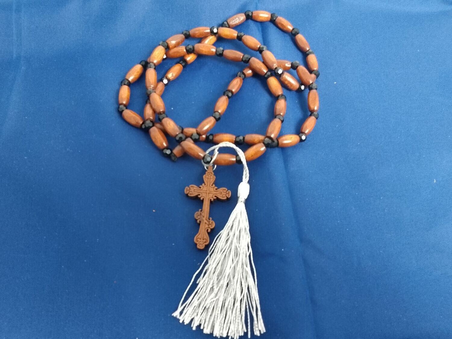 Handmade Christian' s prayer cord, rosary