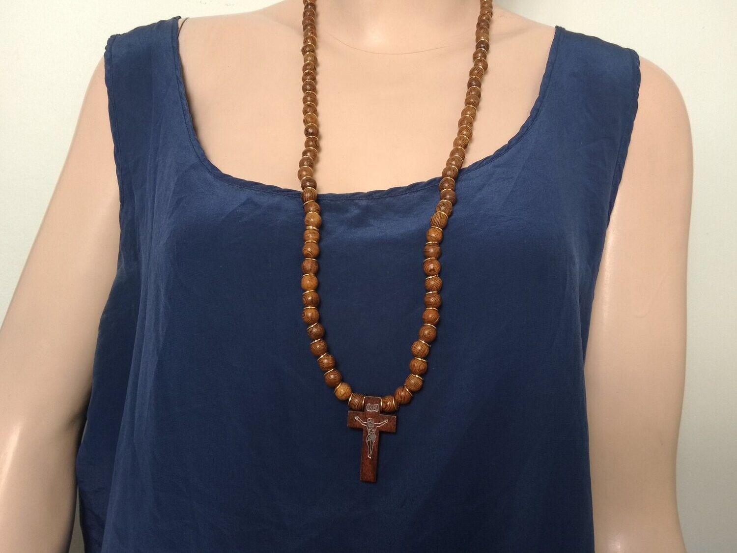 Handmade Christian' s prayer cord, rosary