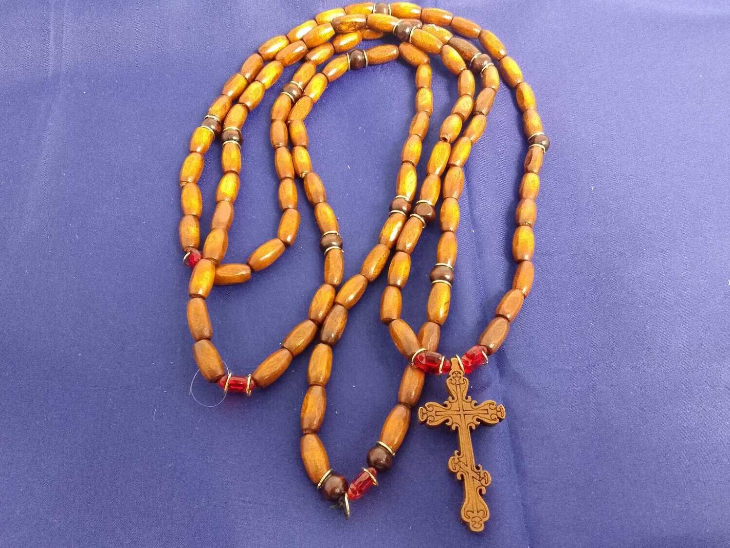 Handmade Christian' s prayer cord, rosary