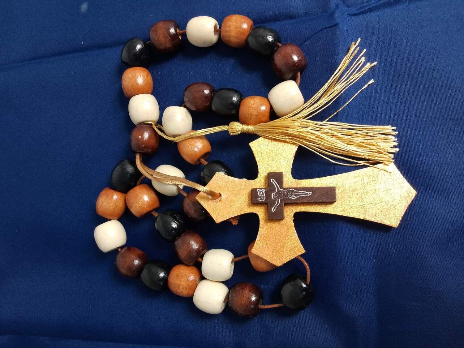 Handmade Christian' s prayer cord, rosary