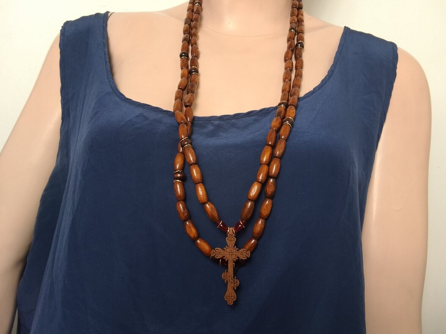 Handmade Christian' s prayer cord, rosary