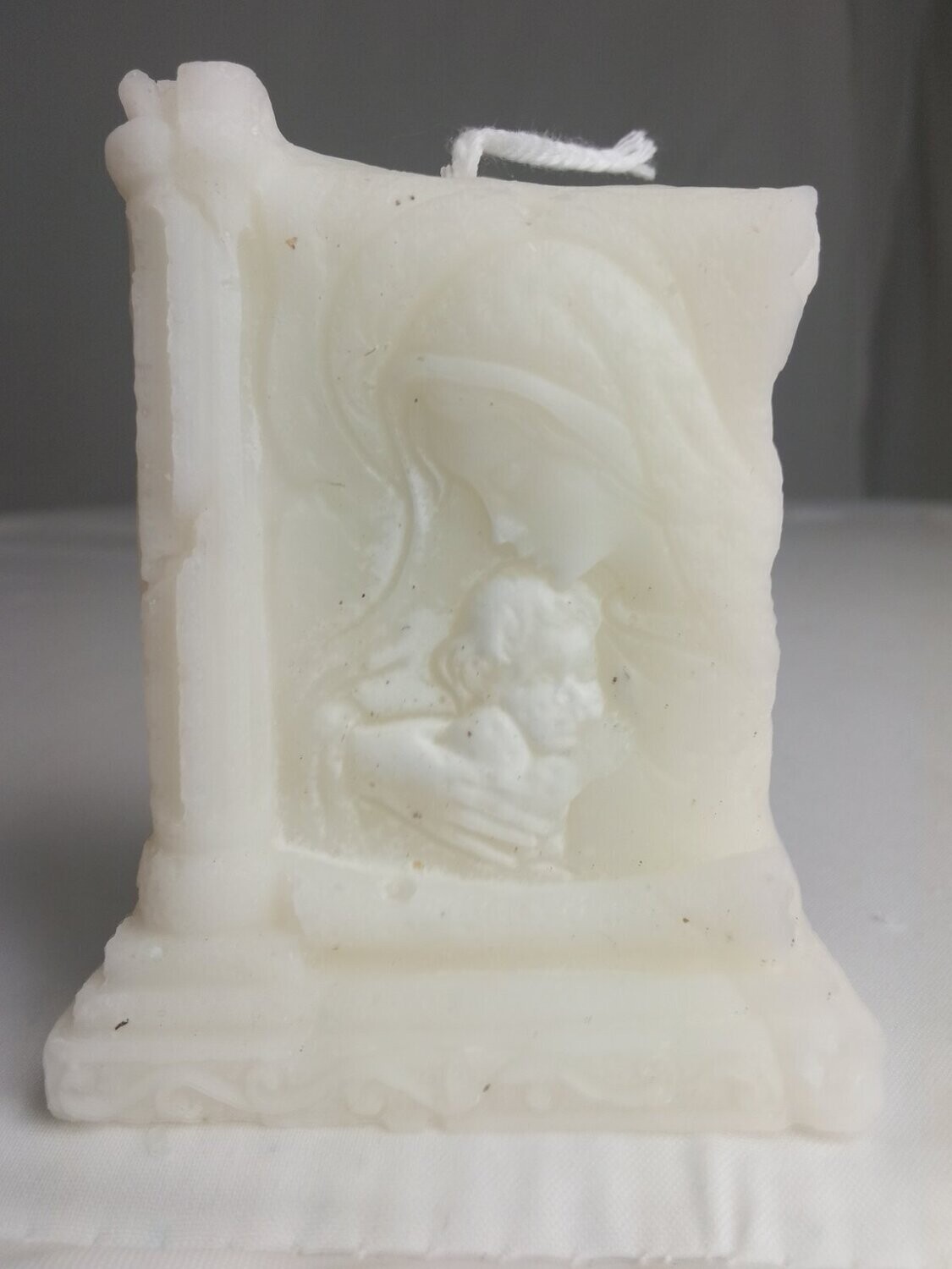 Handmade religious candle