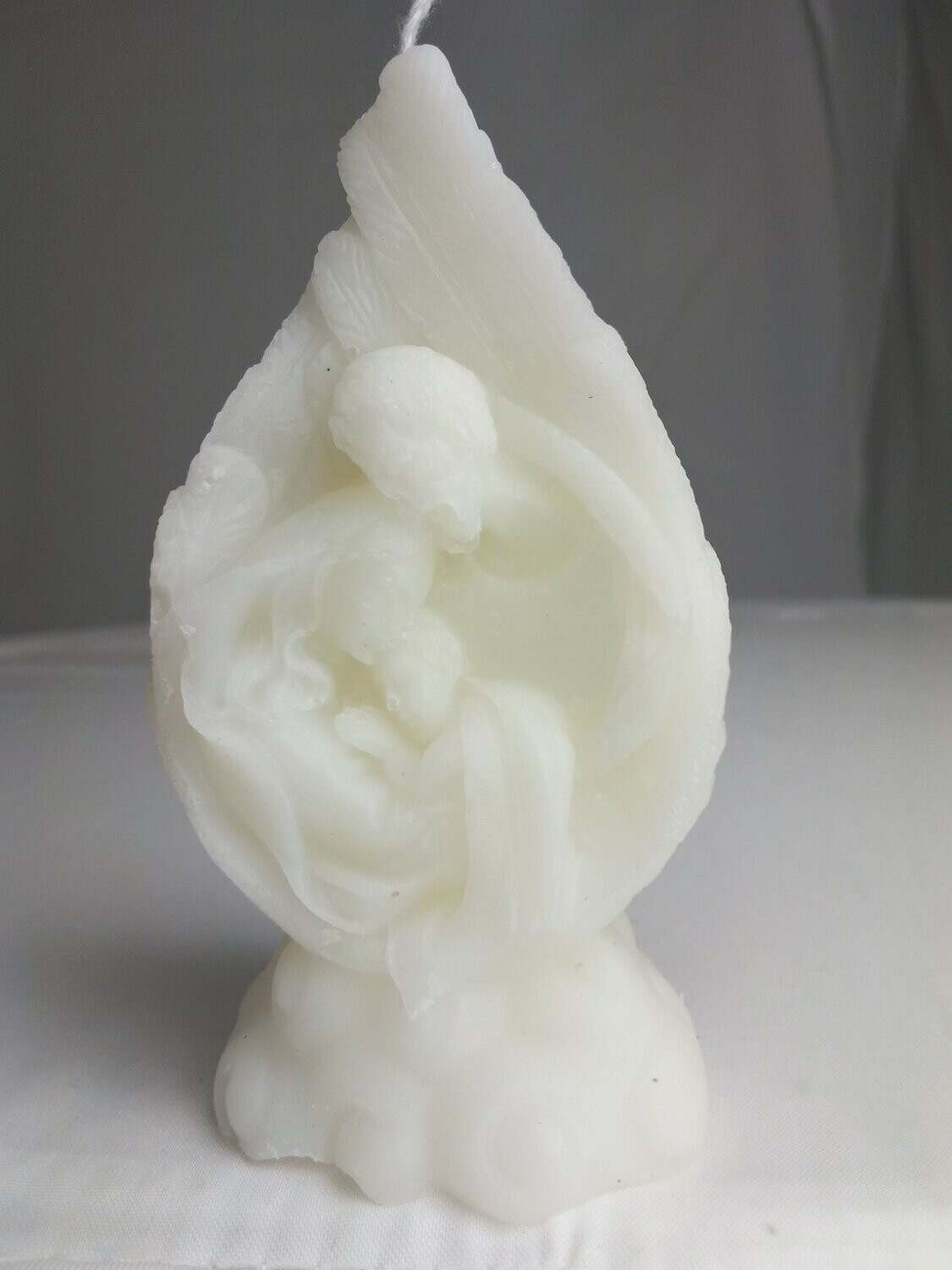 Handmade religious  candle